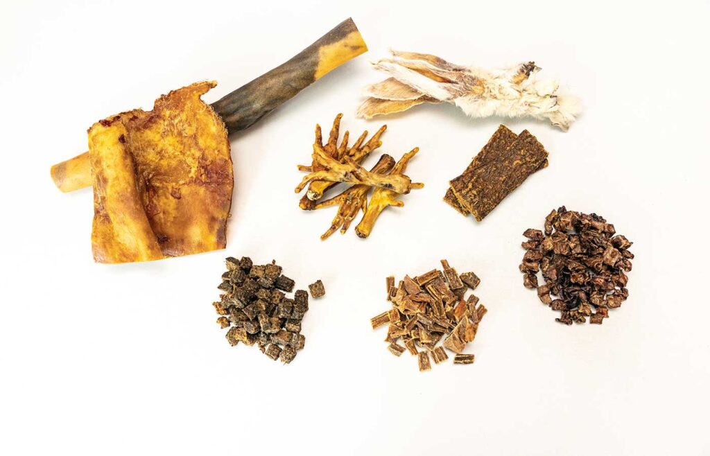 Snacks-Leckerlie1 Verschiedene Sorten BARF Leckerlies